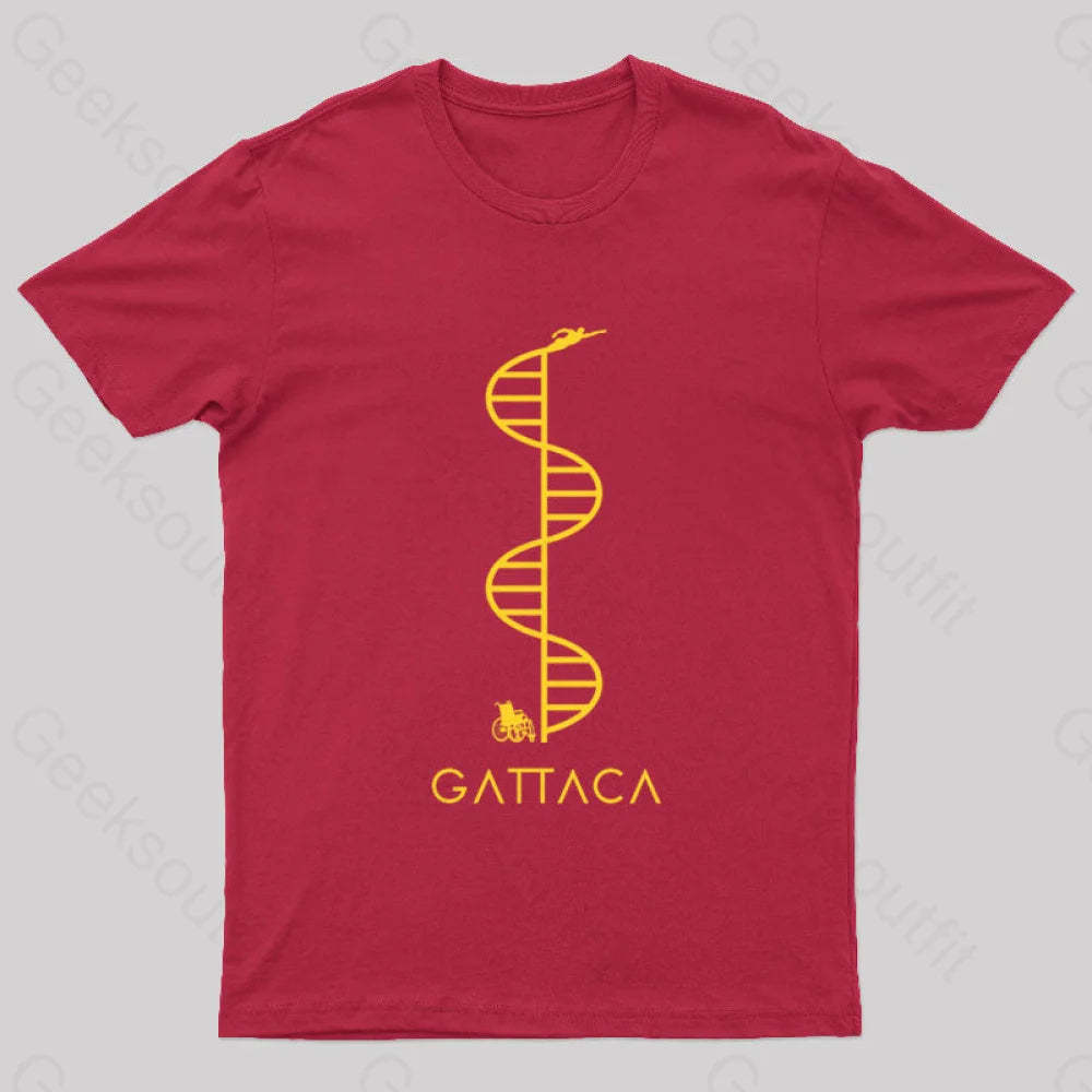 Gattaca Nerd T-Shirt Red / S