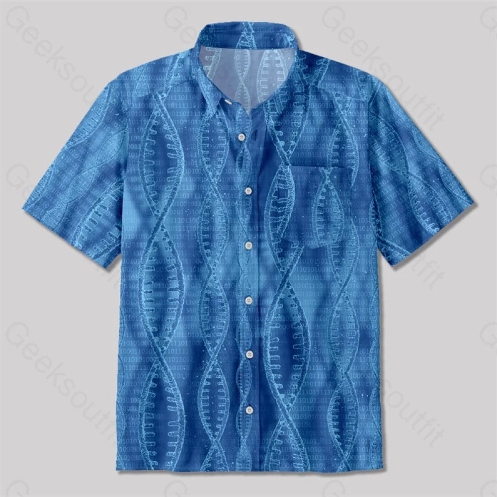 Genetics Dna Button Up Pocket Shirt Up / S Bus416 Yc