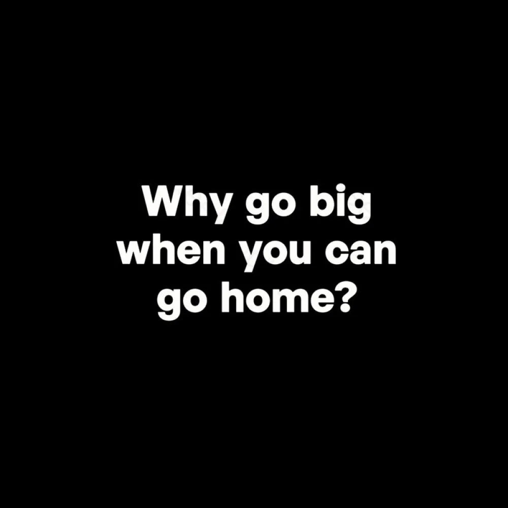 Go Big Or Home Nerd T-Shirt