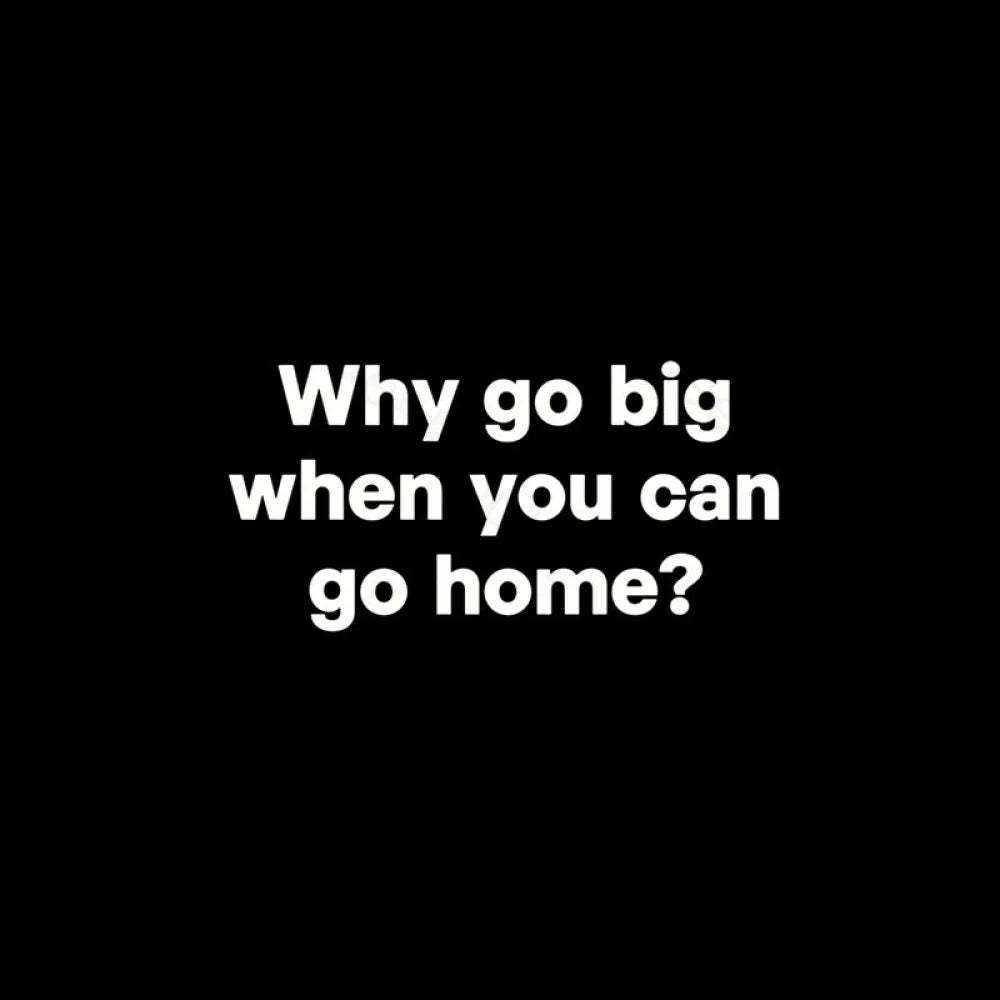 Go Big Or Home Nerd T-Shirt