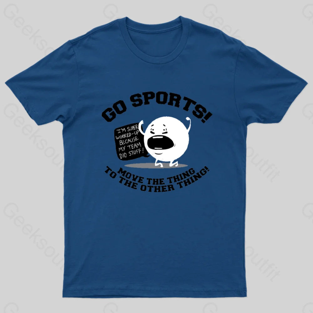 Go Sports! T-Shirt Navy / S