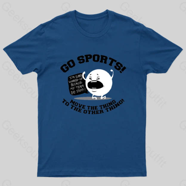 Go Sports! T-Shirt Navy / S