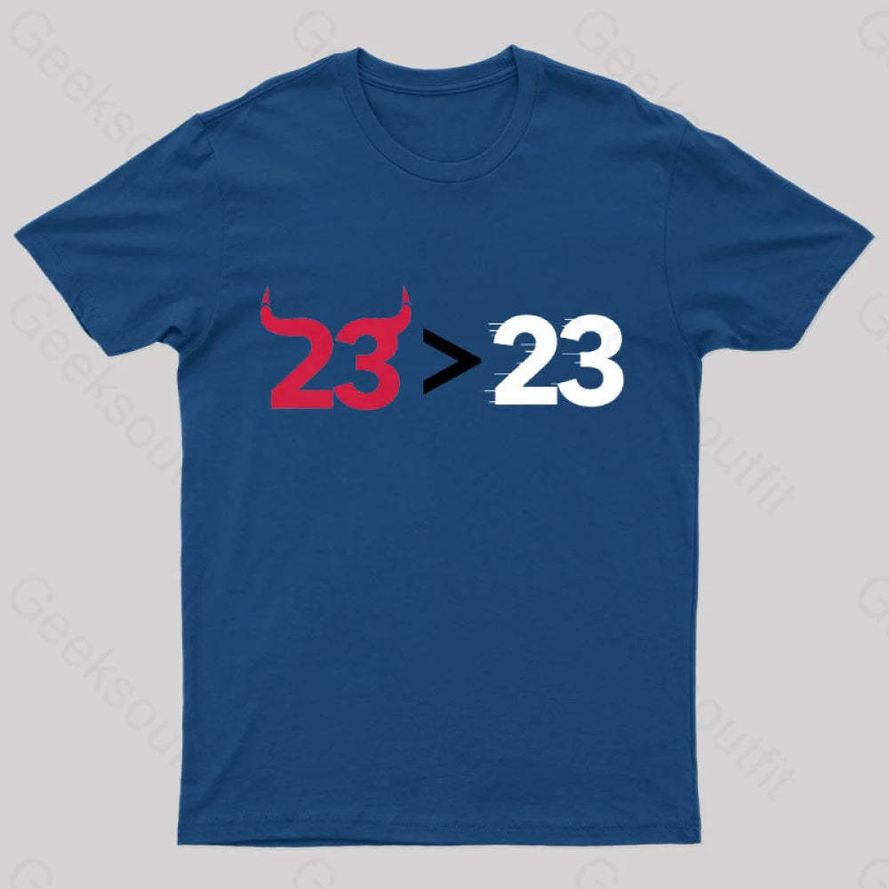 Goat Math T-Shirt Navy / S