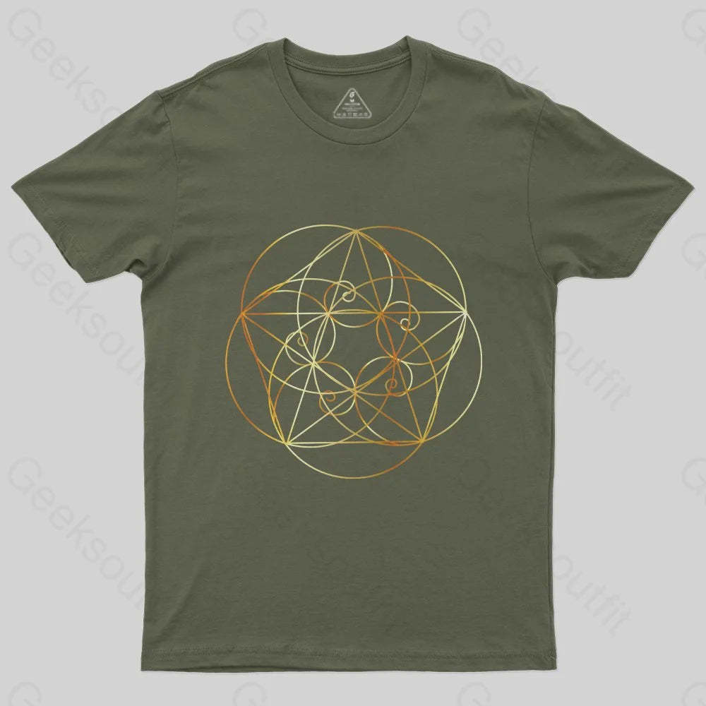 Golden Section T-Shirt - Geeksoutfit