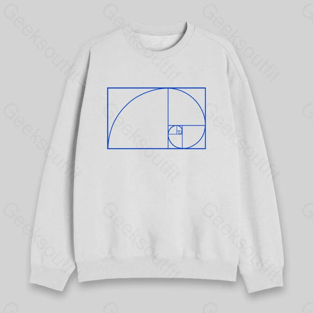 Golden Spiral Sweatshirt - Geeksoutfit