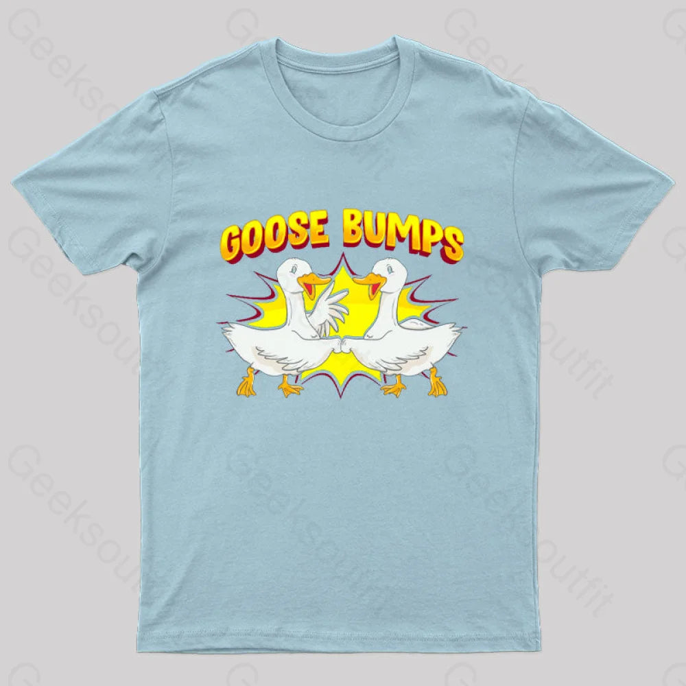 Goose Bumps T-Shirt Light Blue / S
