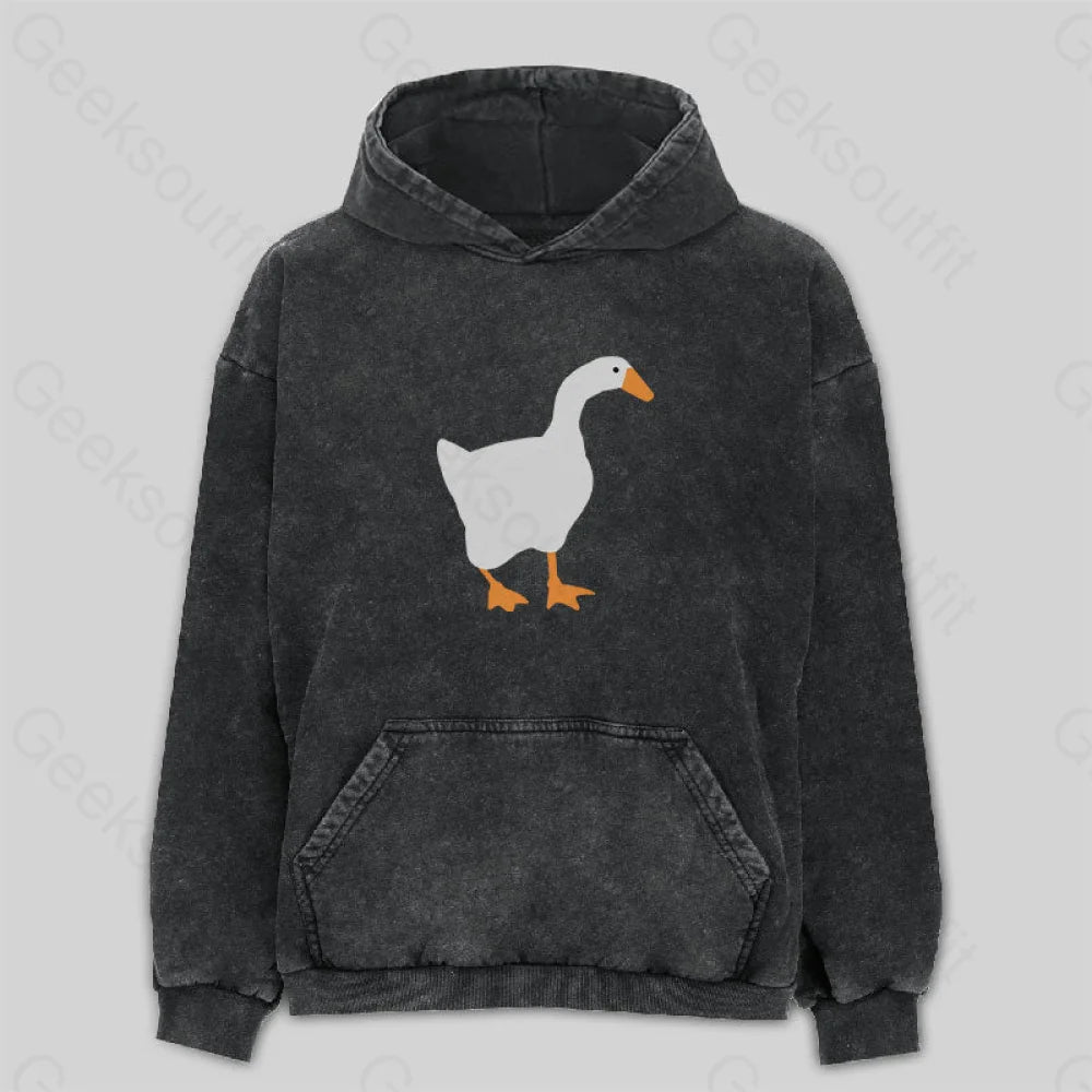 Goose Washed Hoodie M
