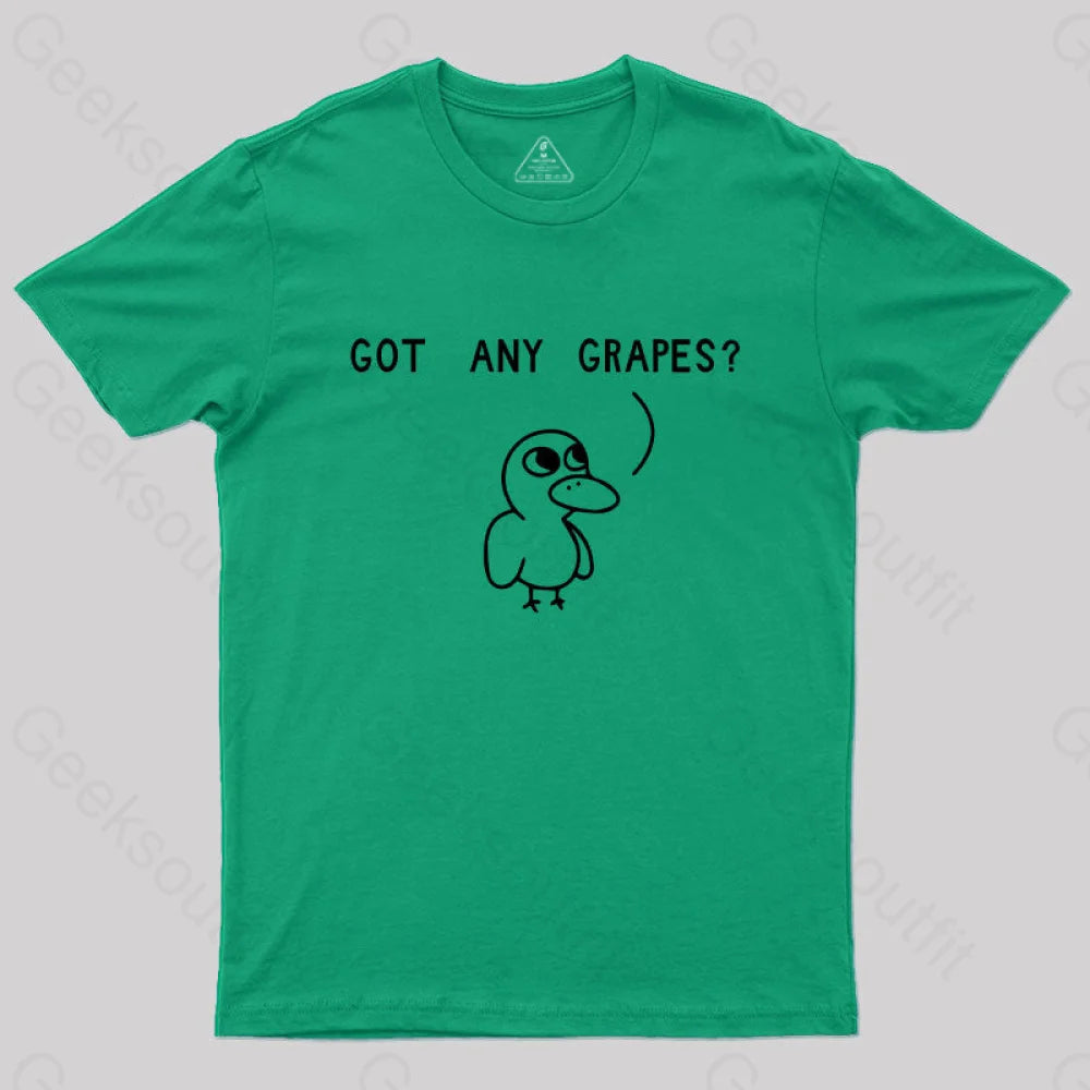 Got Any Grapes T-Shirt Green / S