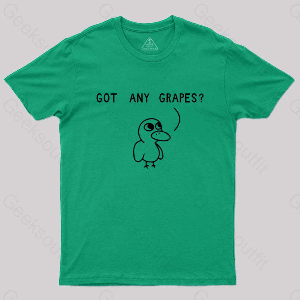 Got Any Grapes T-Shirt Green / S