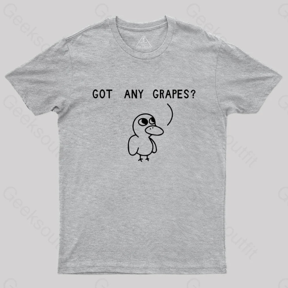 Got Any Grapes T-Shirt Grey / S