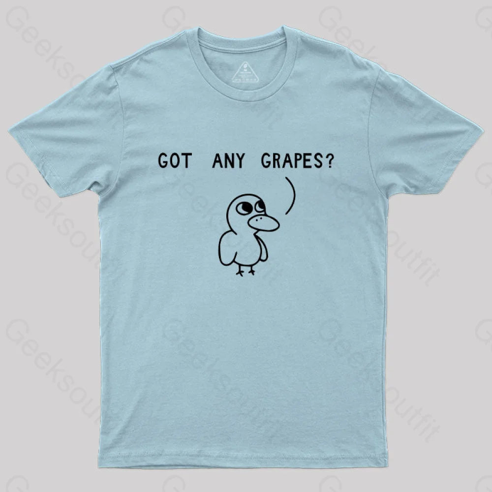 Got Any Grapes T-Shirt Light Blue / S