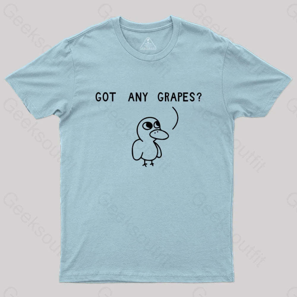 Got Any Grapes T-Shirt Light Blue / S