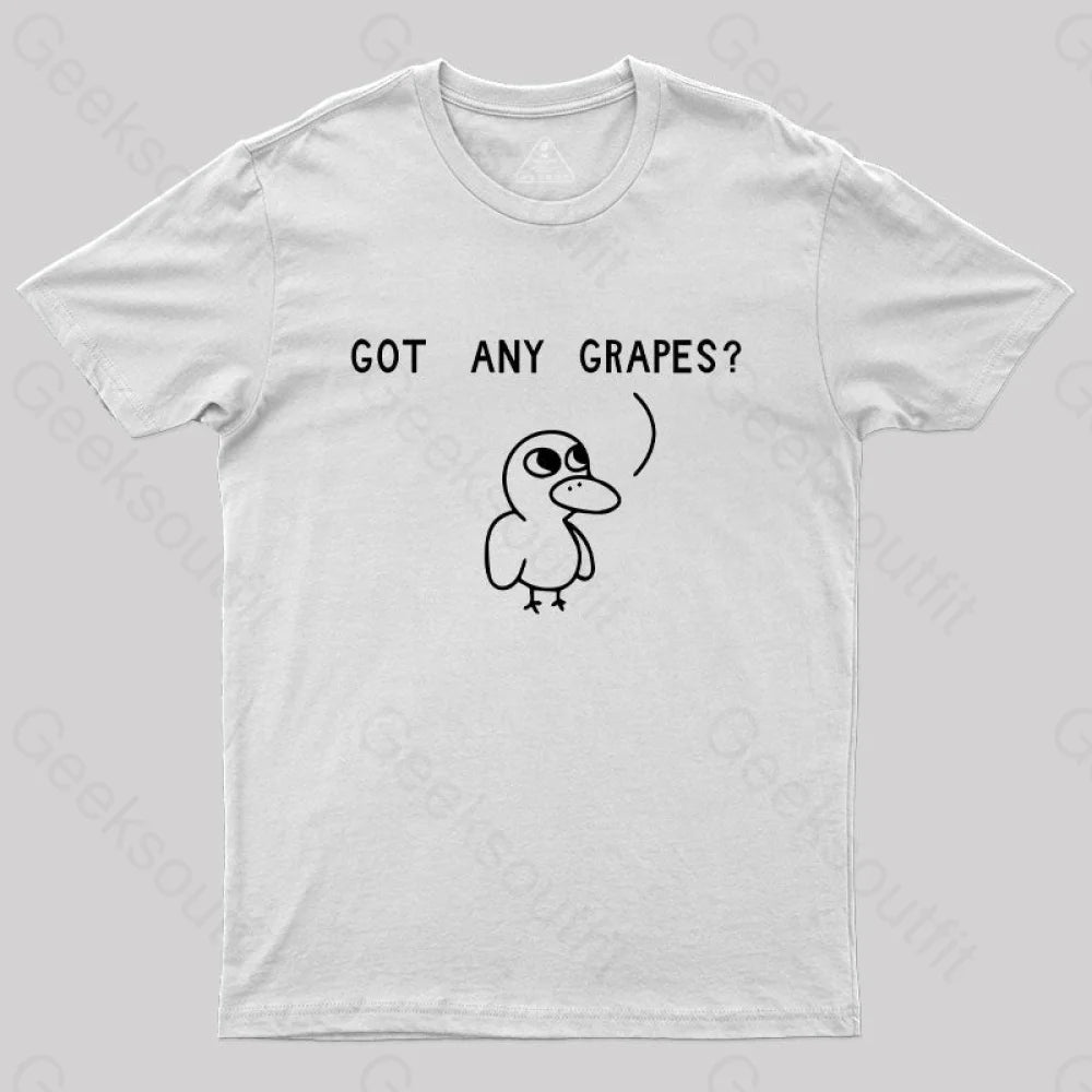 Got Any Grapes T-Shirt White / S