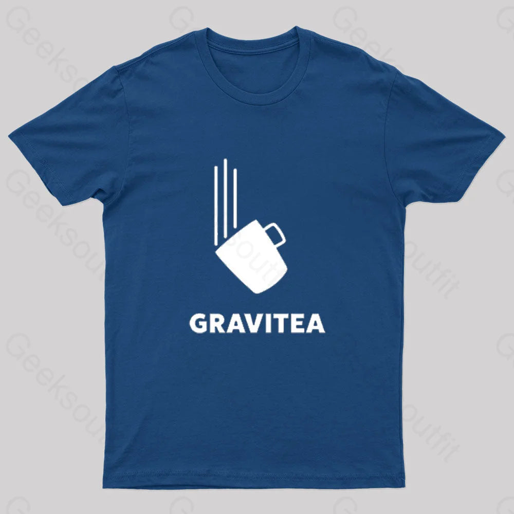 Gravitea Nerd T-Shirt Navy / S