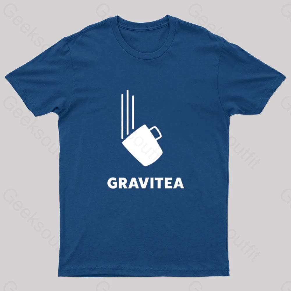 Gravitea Nerd T-Shirt Navy / S