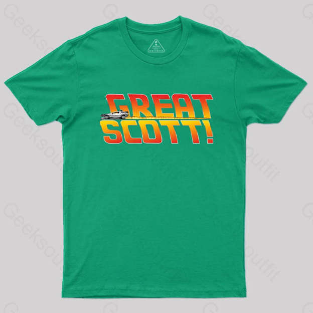 Great Scott! T-Shirt Green / S