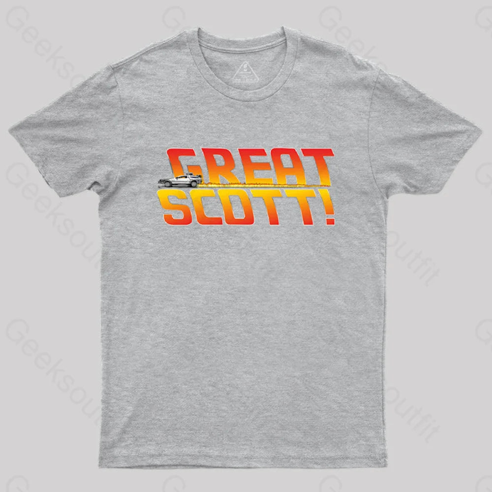 Great Scott! T-Shirt Grey / S