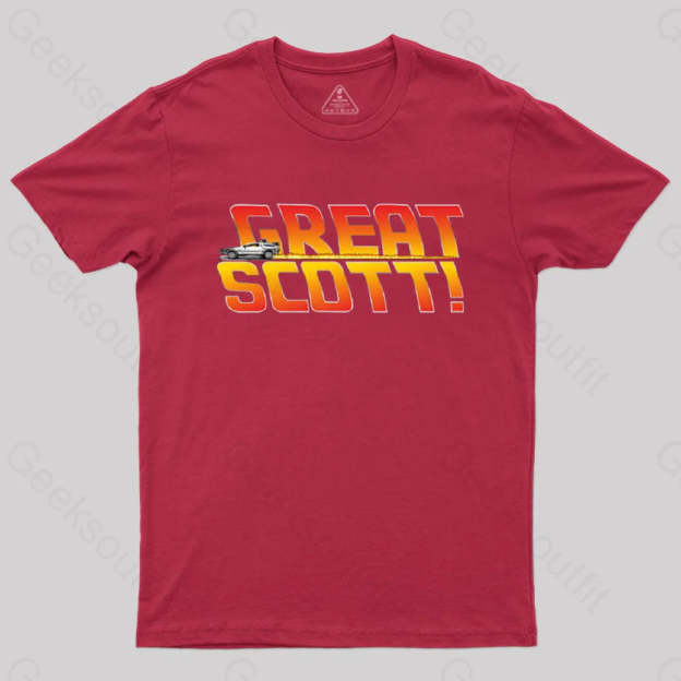Great Scott! T-Shirt Red / S