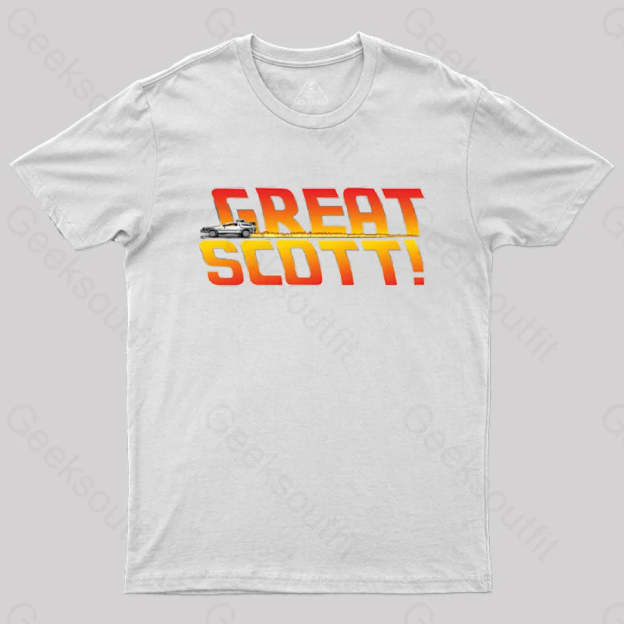 Great Scott! T-Shirt White / S
