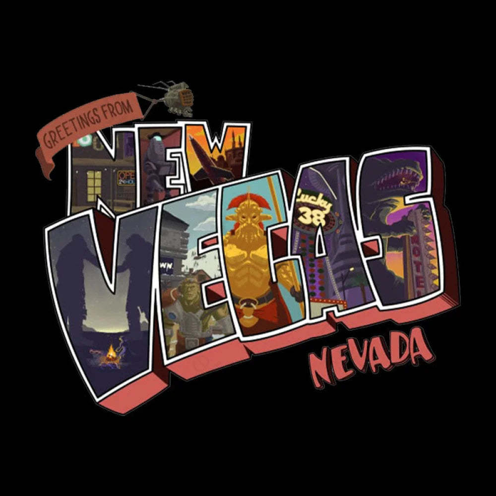 Greetings From New Vegas Geek T-Shirt