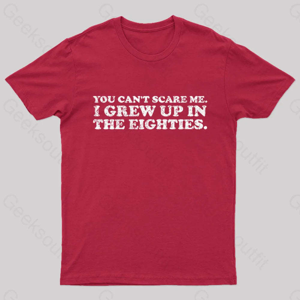 Grew Up In The 80S T-Shirt Red / S
