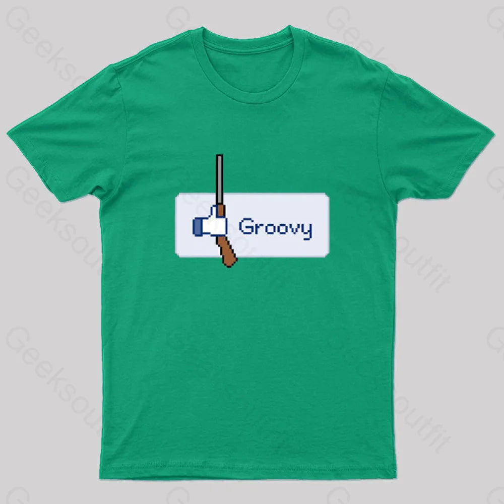 Groovy Nerd T-Shirt Green / S