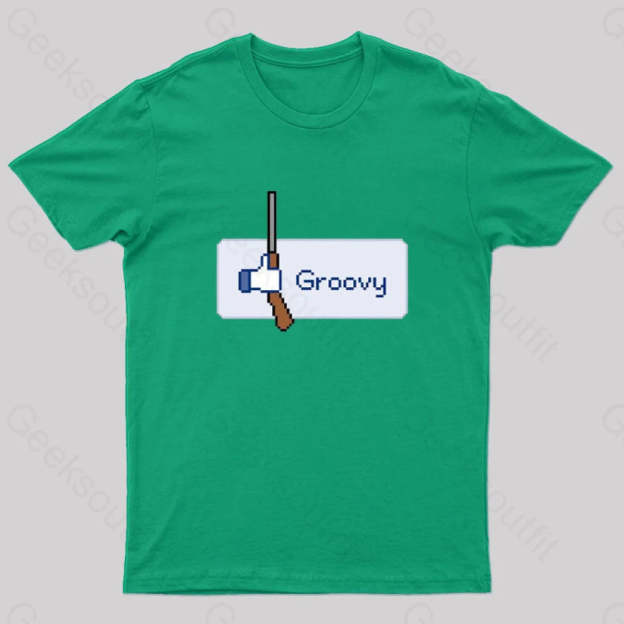 Groovy Nerd T-Shirt Green / S