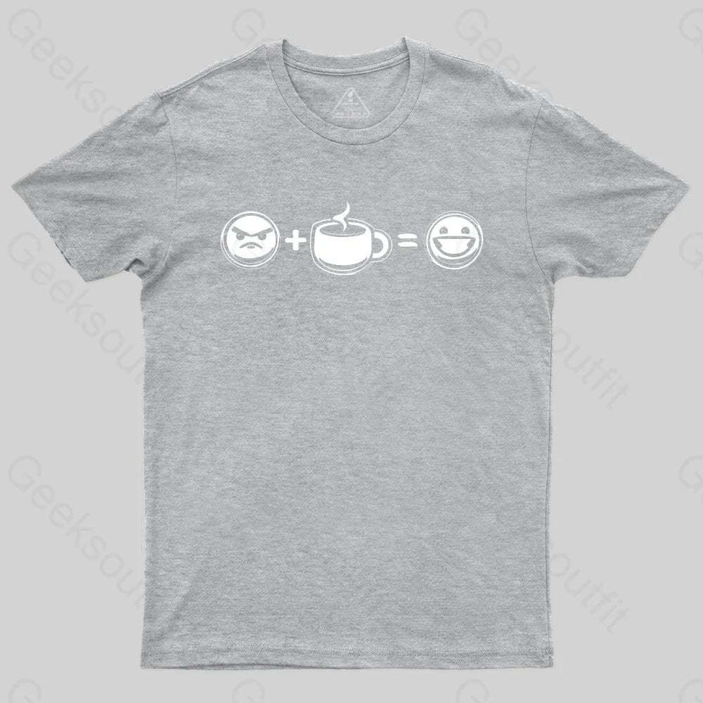 Grumpy Plus Coffee T-shirt - Geeksoutfit