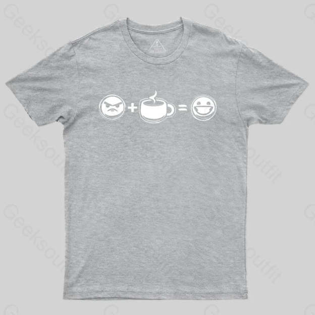 Grumpy Plus Coffee T-shirt - Geeksoutfit