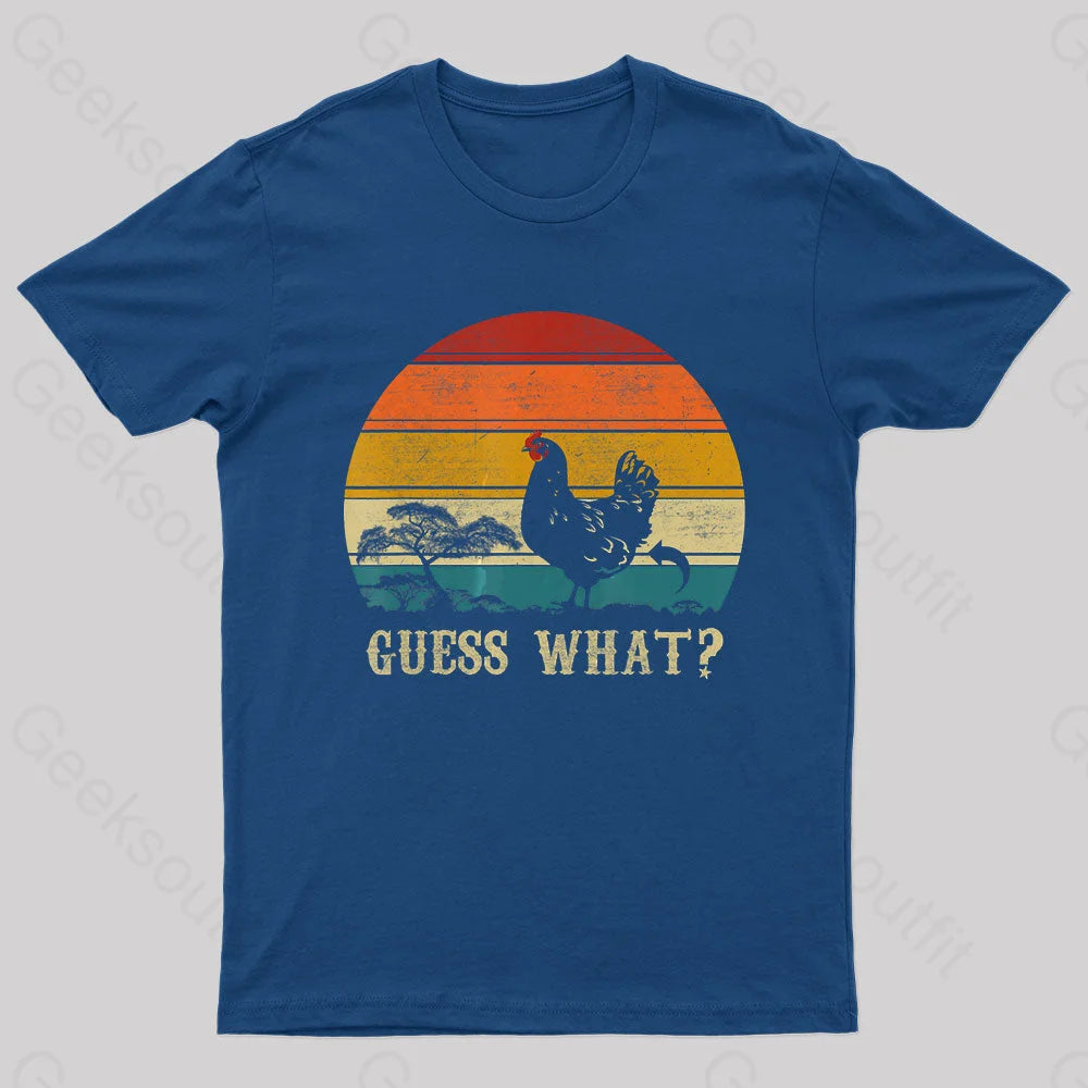 Guess What Nerd T-Shirt Navy / S