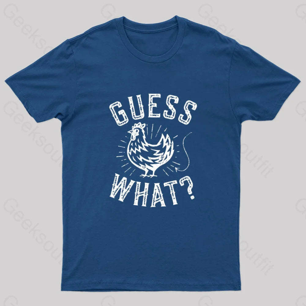 Guess What? T-Shirt Navy / S