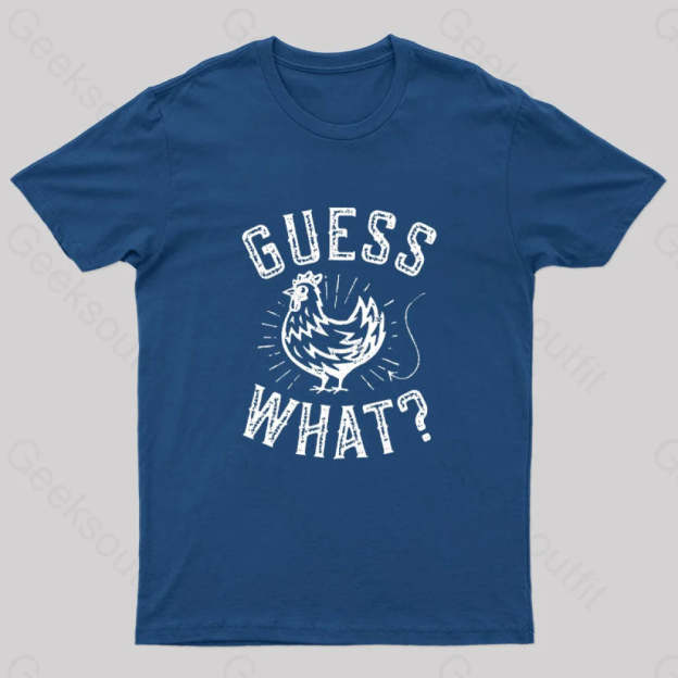 Guess What? T-Shirt Navy / S