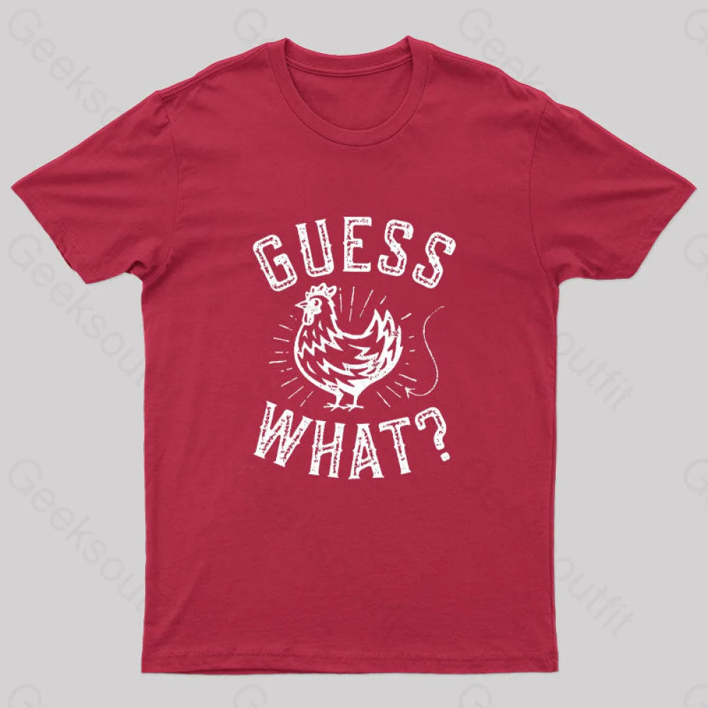 Guess What? T-Shirt Red / S