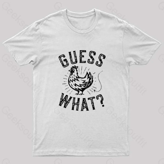 Guess What? T-Shirt White / S