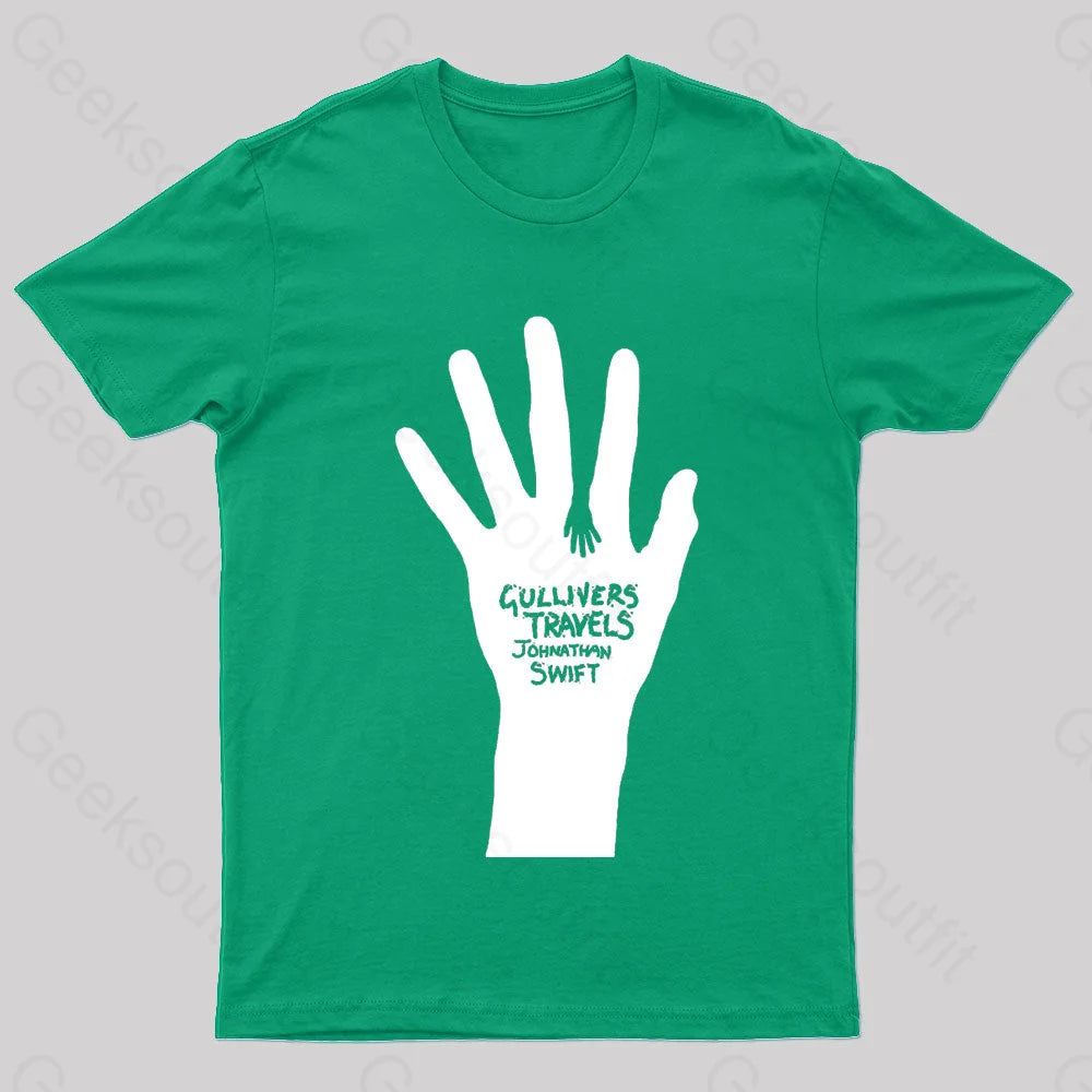 Gulliver’s Travels Geek T-Shirt Green / S