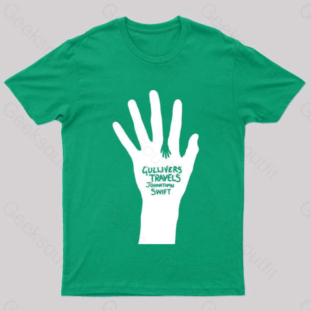 Gulliver’s Travels Geek T-Shirt Green / S
