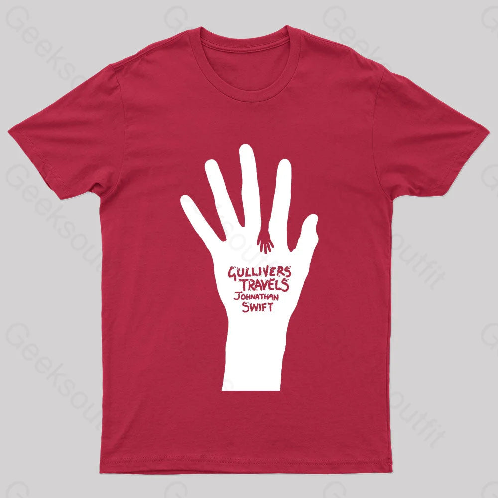Gulliver’s Travels Geek T-Shirt Red / S