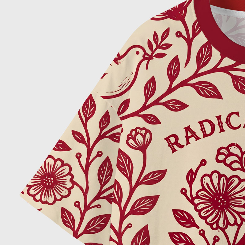 Radical Kindness Geek Eco Oversized Graphic Tees