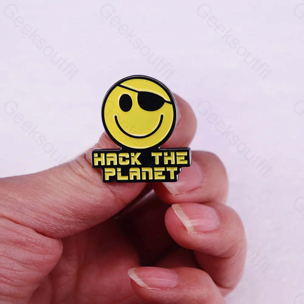Hack The Planet Pins