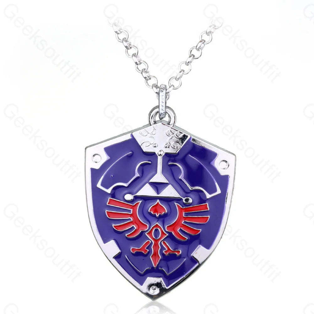 Hailar Fantasy Necklace 913 Silver Blue