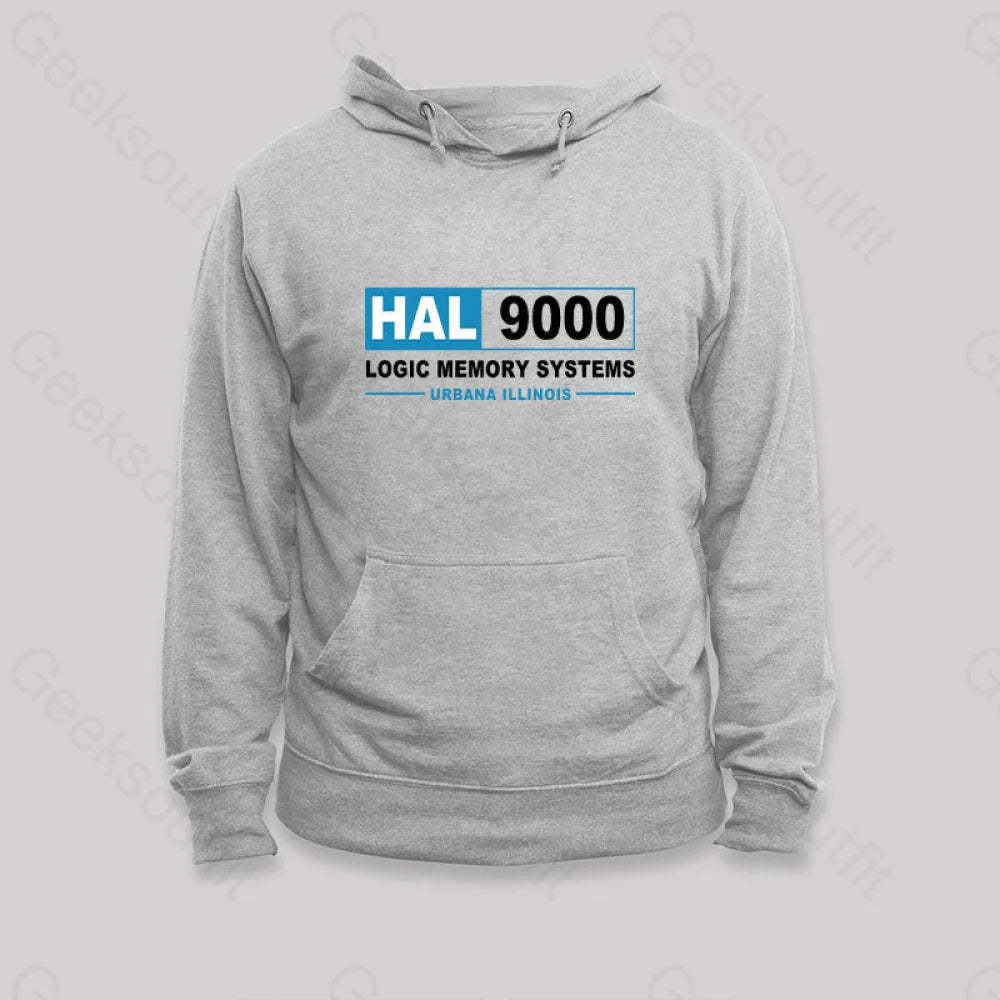 Hal 9000 Logic Memory Systems Hoodie Grey / S