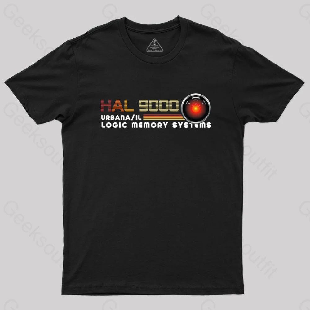 Hal 9000 T-Shirt Black / S Yc
