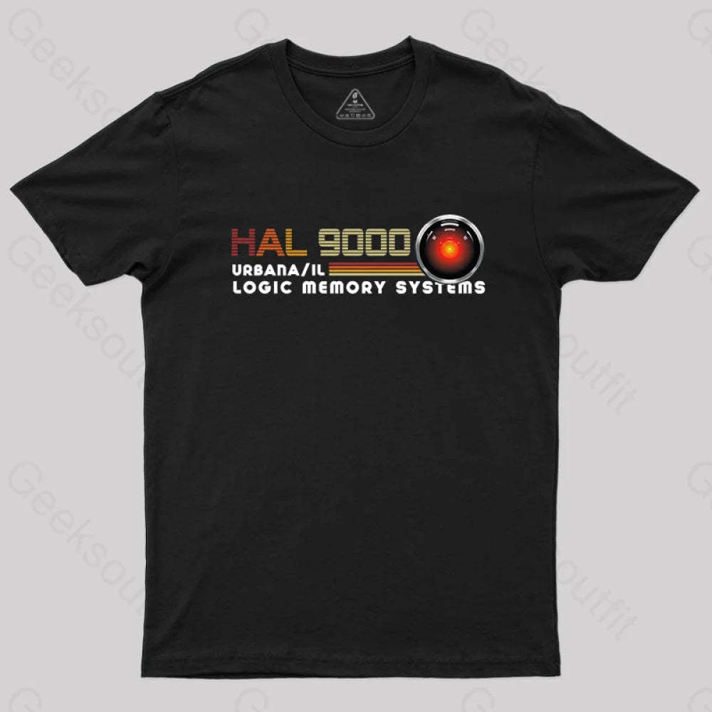 Hal 9000 T-Shirt Black / S Yc