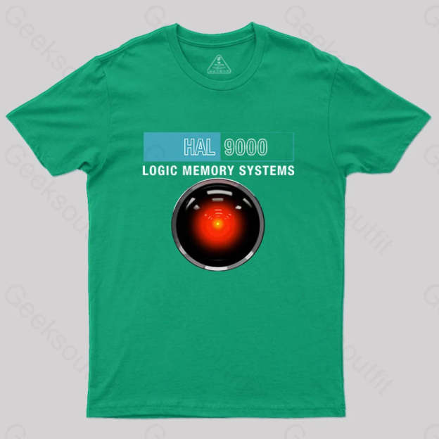 Hal 9000 T-Shirt Green / S