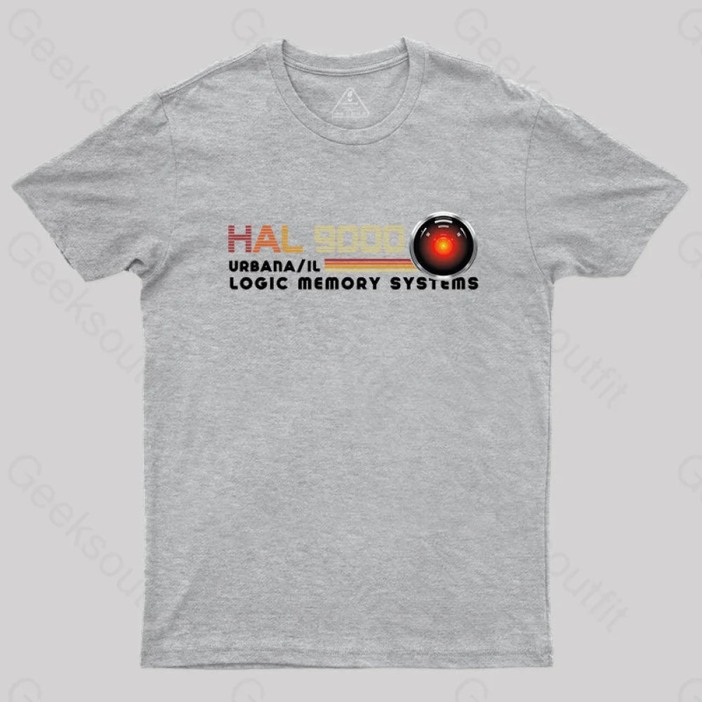 Hal 9000 T-Shirt Grey / S Yc