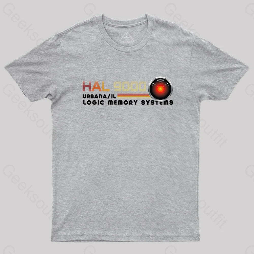 Hal 9000 T-Shirt Grey / S Yc