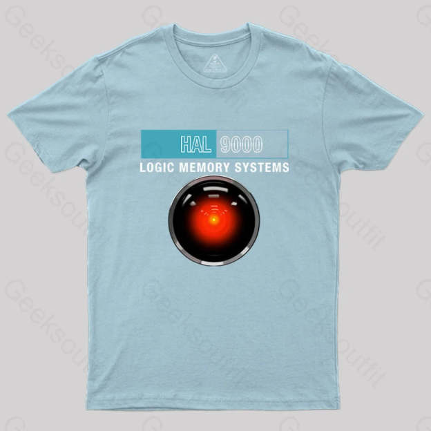 Hal 9000 T-Shirt Light Blue / S
