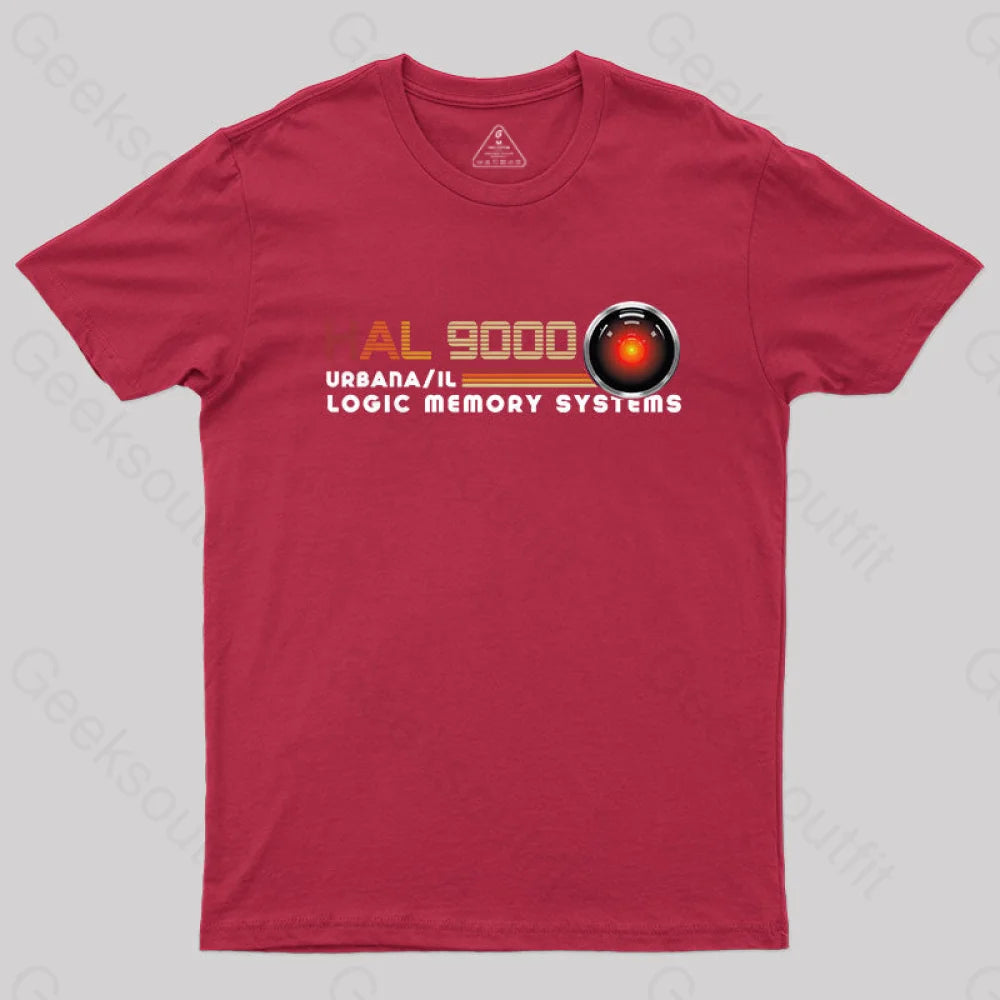 Hal 9000 T-Shirt Red / S Yc