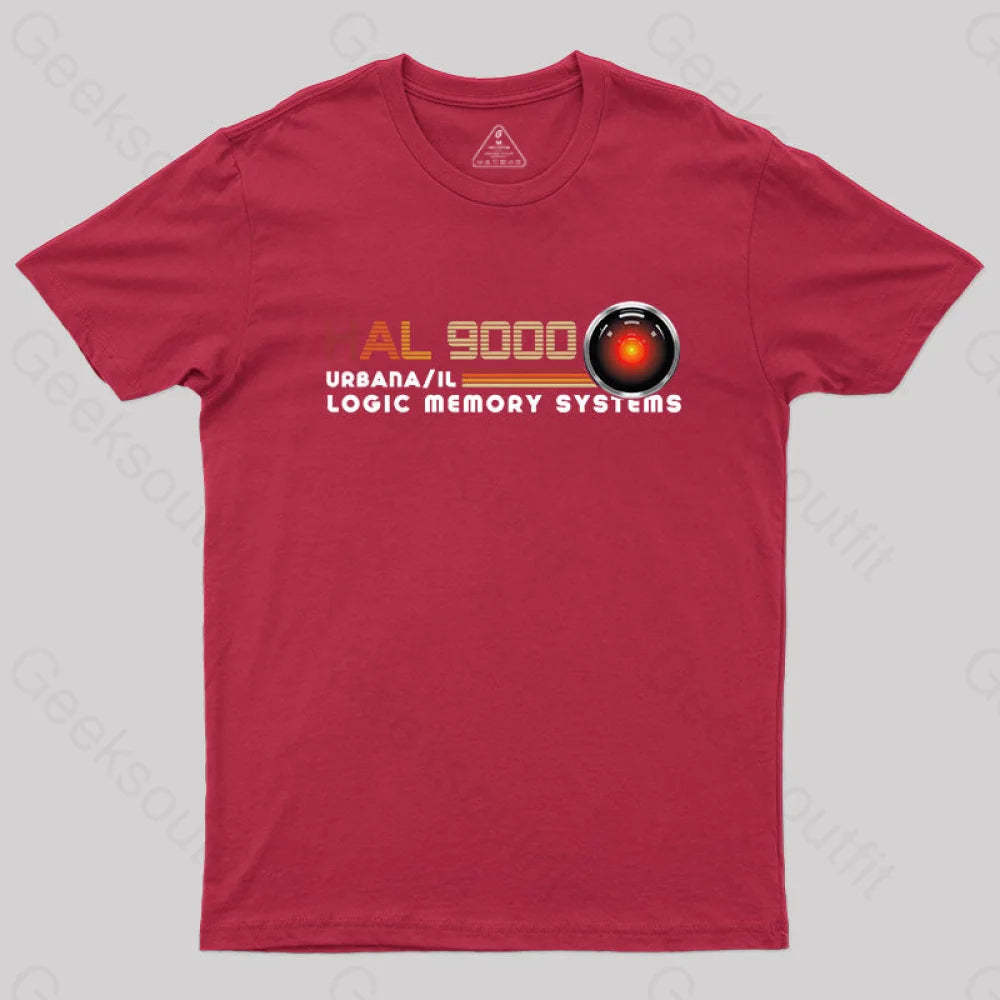 Hal 9000 T-Shirt Red / S Yc
