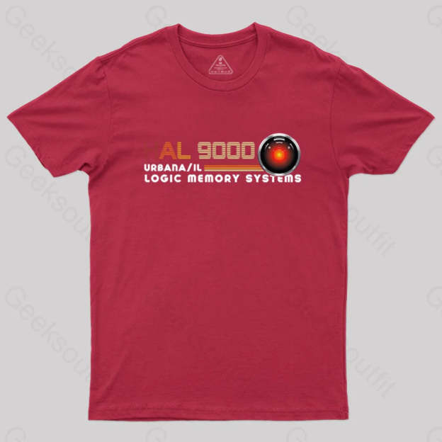 Hal 9000 T-Shirt Red / S Yc